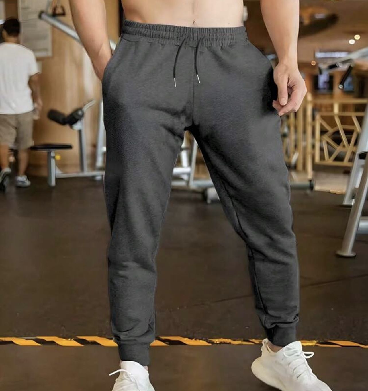 Men’s size XXL joggers. Brand new. Color dark gray