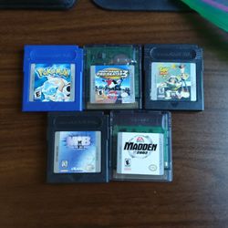 Gameboy Color Games: Pokemon, Toy Story, Men In Black And More!
