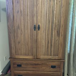 Armoire and nightstand for sale