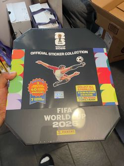 2026 Panini Soccer FIFA World Cup Sticker Stadium Box