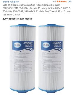 Spa Filters