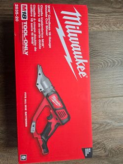 Milwaukee
18-Gauge Double Cut Metal Shear Cordless M18