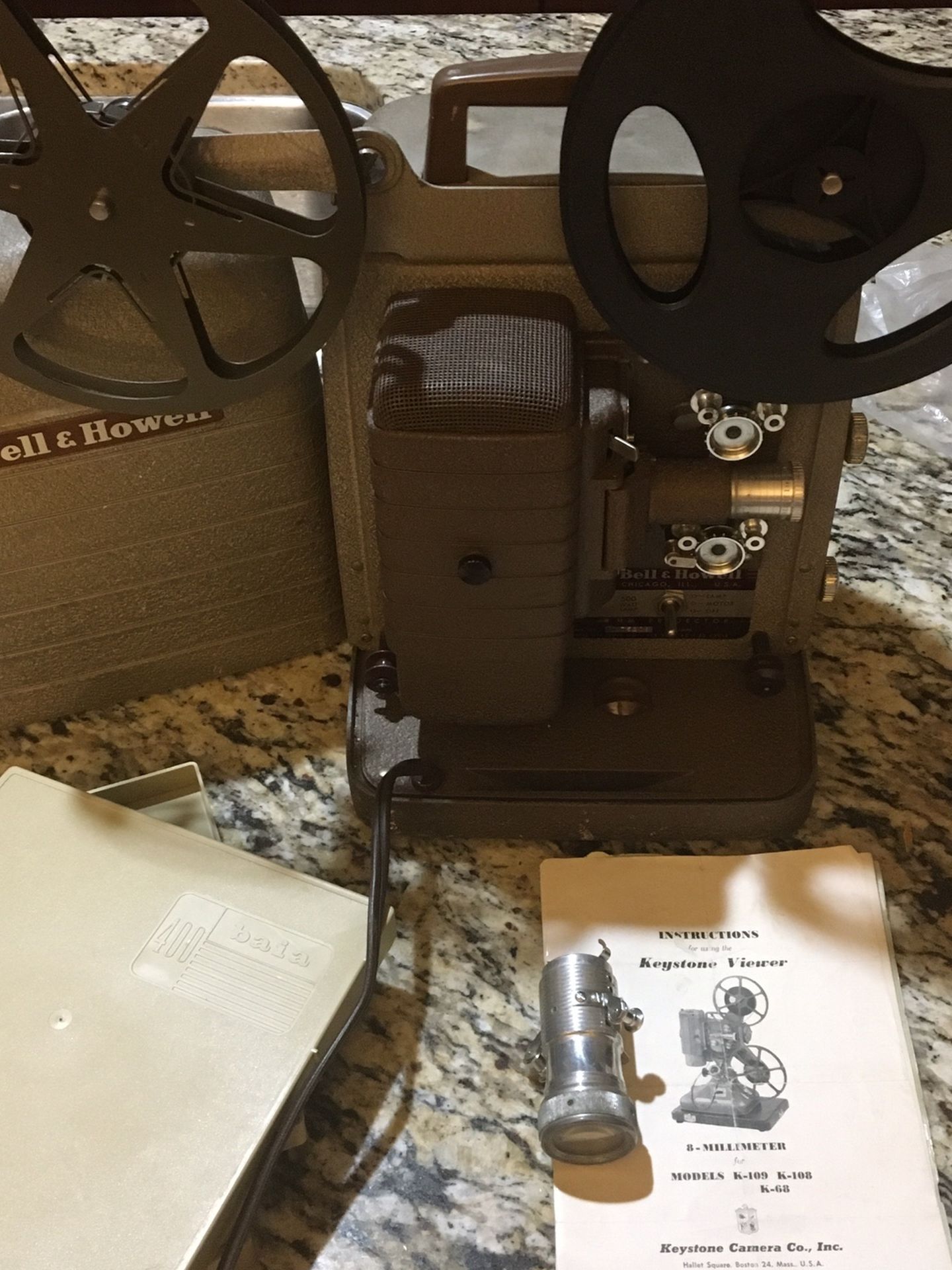 Movie Projector And Camera