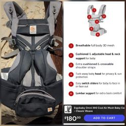 Ergobaby Onmi Cool Air Baby Carrier