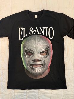 El Santo Graphic T-Shirt Black available in M-2Xl
