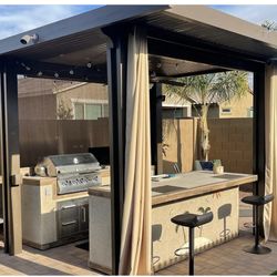 Custom Bbq Islands Firepits And Fireplaces 