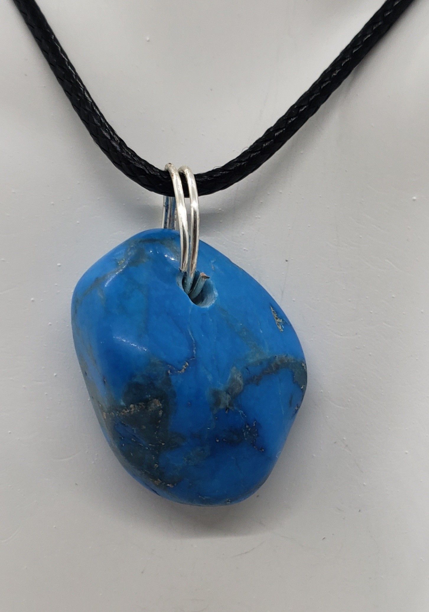 Natural Blue Turquoise Necklace