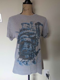 ANIME STUDIO GHIBLI HOWL'S MOVING CASTLE MEN'S SIZE MEDIUM T-SHIRT