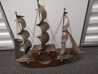 Vintage Yankee  Clipper ship clock (parts)