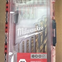 🔧 Milwaukee SHOCKWAVE 21-Pc Impact Drill & Drive Bit Set – Tough & NEW! 🔧