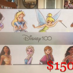 (NEW) (1 AVAILABLE) (RARE / OUT-OF-PRINT) DISNEY PRINCESS 100 YEARS OF WONDER 8-DOLL SET - 8 INCHES TALL 