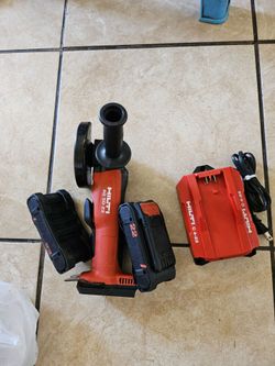 Hilti Grainder 2 Battery one charger