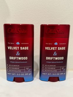 $8 each Old Spice Velvet Sage & Driftwood Deodorant