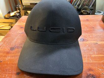 LUCID Black Performance Stretch-Fit Baseball Cap – One Size Fits Most