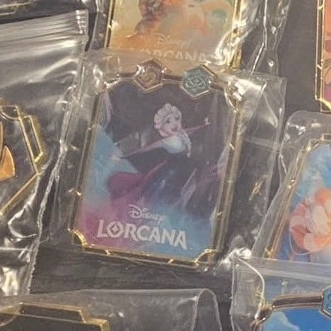 Elsa Lorcana Pin