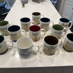 Starbucks Collector Mugs 2012-2015 All New  