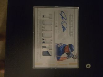 Josh donaldson signed card (5/5)