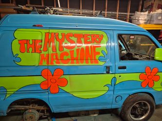 Mystery machine kei van (Asia Towner)