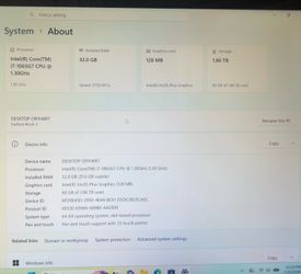 Microsoft surface book 3 laptop