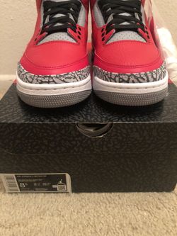 Jordan 3 Retro Fire Red