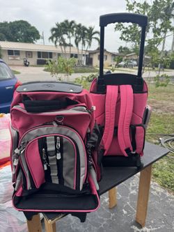 Pink Wheelie Back Pack