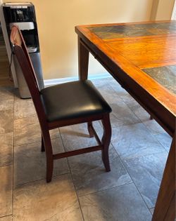 Beautiful Cherry Counter-Height Chair – Perfect Extra Seating