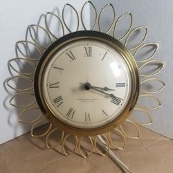 Vintage Mid Century Wall Clock