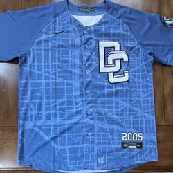 Washington Nationals Dylan Crews 2025 City Connect Limited Jersey Adult Medium 