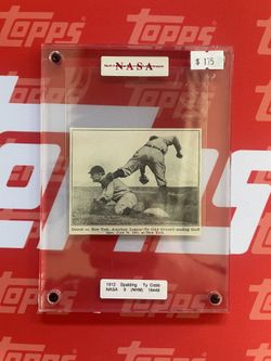 1912 Spaulding TY COBB graded card