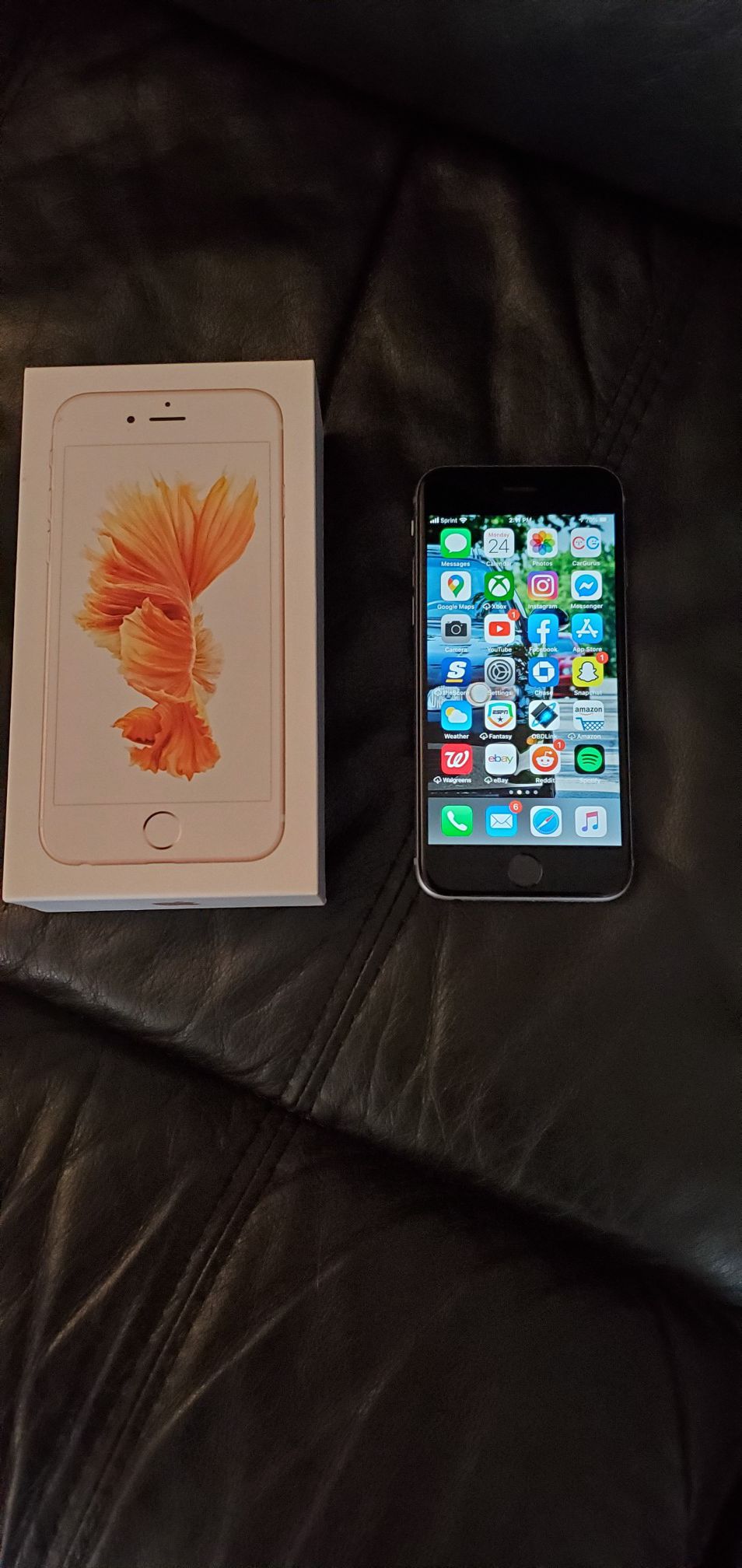iPhone 6s space gray Sprint 16gb