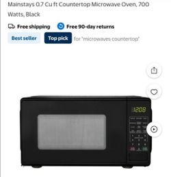 Mainstays 700W Microwave