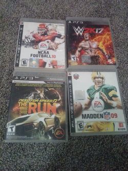 Ps3 games all for 35