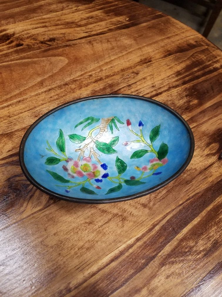 Chinese bronze enamel Bowl