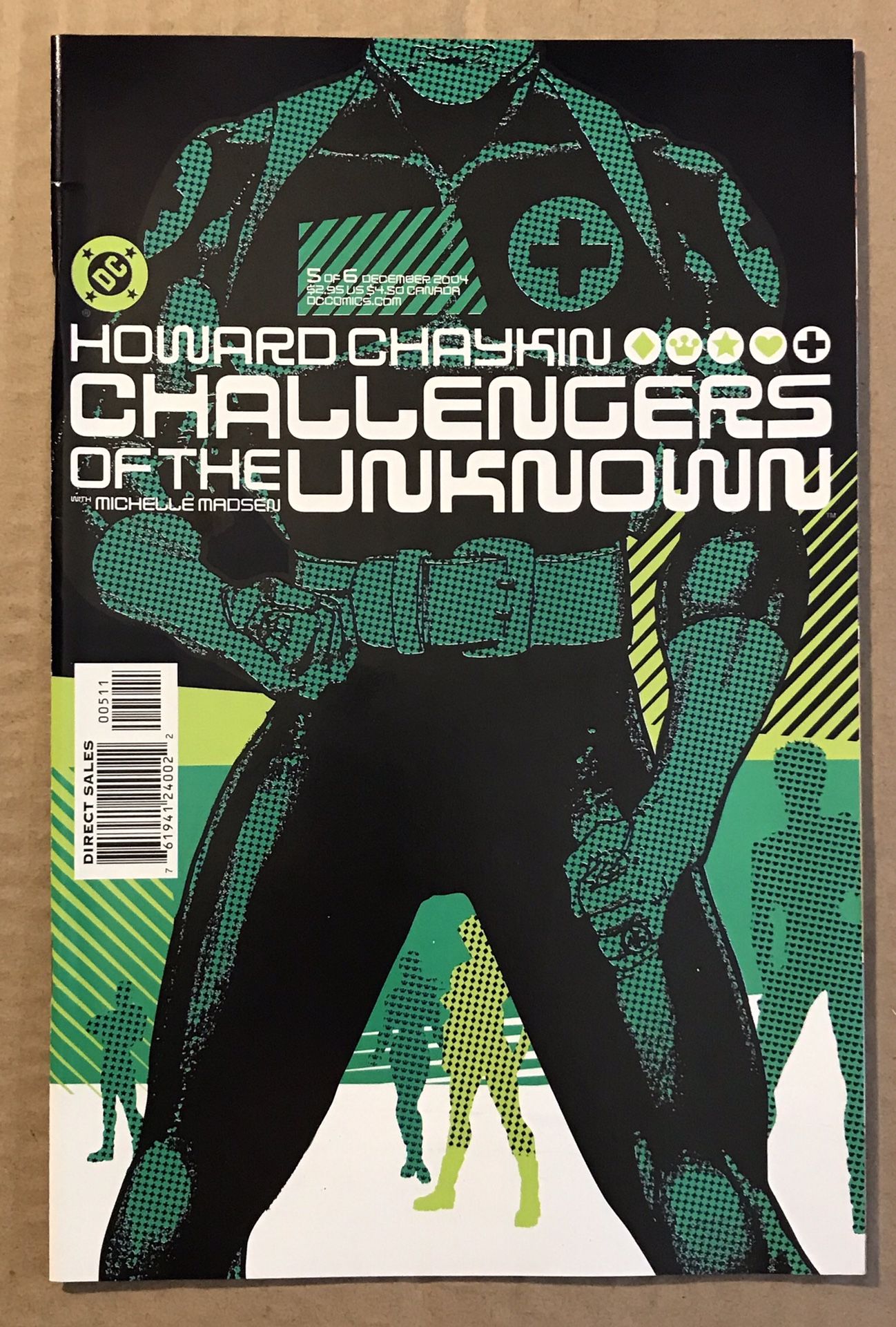 Challengers of the Unknown #1-6 Set Near Mint 9.4 Howard Chakin.