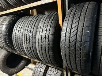 SET OF TIRE 245 60 18 BRIDGESTONE 85% LIFE