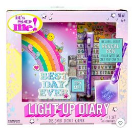 It’s So Me! Light-Up Diary – Brand New