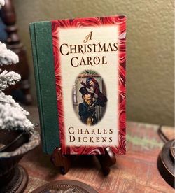 Christmas carol vintage book