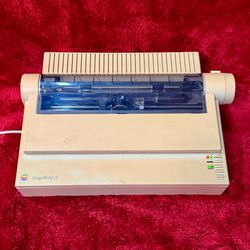 E1- Apple ImageWriter II A9M0320 Vintage Dot Matrix Printer Tested Working Japan