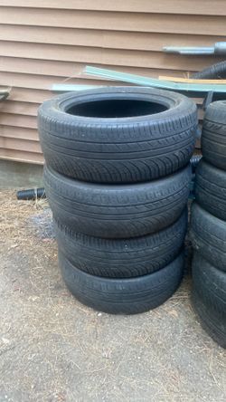 Tires set of 4 to 35/55/18 fulway 40% tread