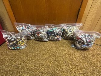 Costume Jewelry Vintage to Modern 6 Bags Lot