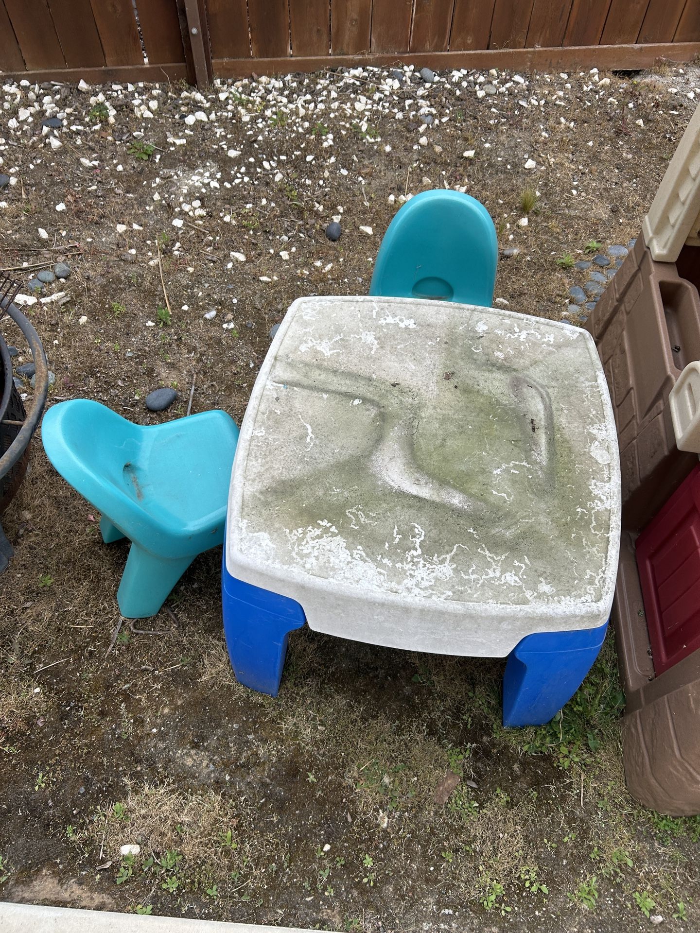 Kids Table And Chairs $1