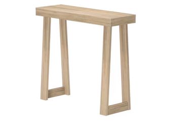 Plank+Beam Solid Wood Console Table | Blonde | 36” Entryway/Sofa Table