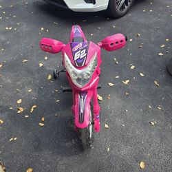 Girls Mororized Motorcycle/bicycle