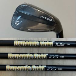 2023 P790 Golf Iron Set Clubs Flex 4-9P 7pcs Black DG 105 S 300 *NEW*