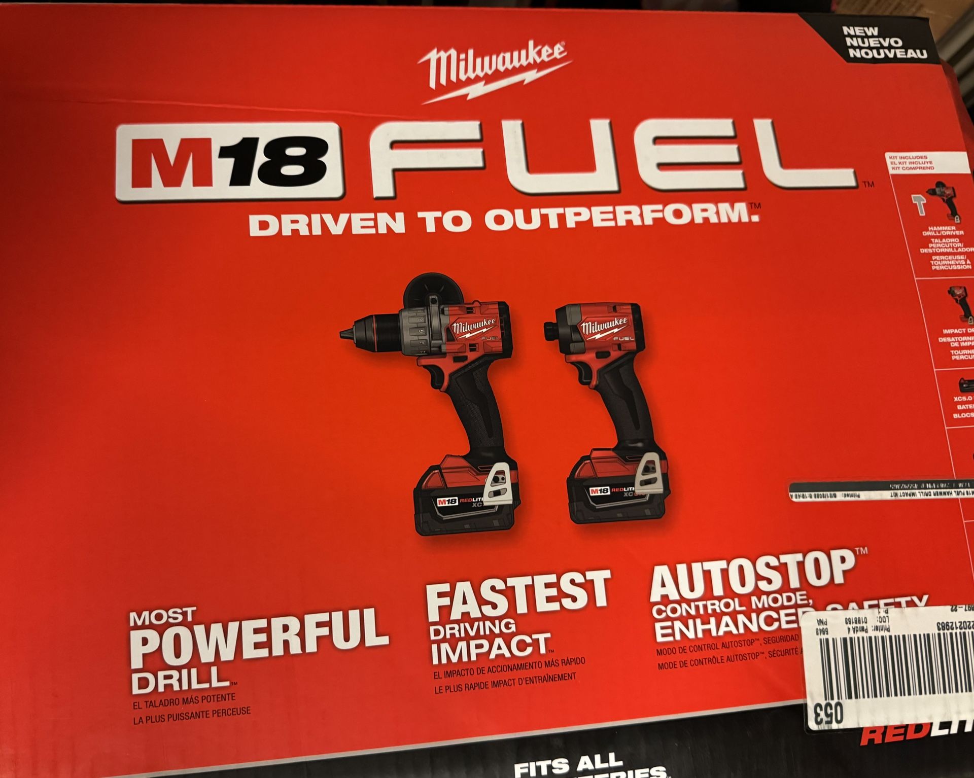 M18 FUEL 2-TOOL COMBO KIT