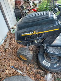 Yard machines riding mower 42 inch deck