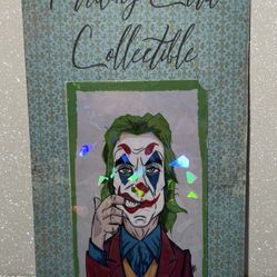 The Joker Playing Card Collectible ~ Rare Vintage Style Joker Batman Merch 