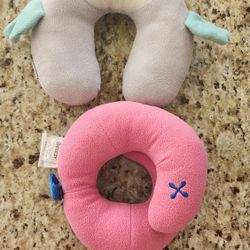 Bcozzy travel pillow and Carter's Travel Pillow 