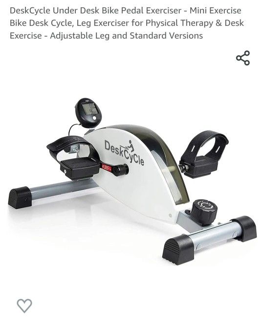 *** DeskCycle Under Desk Bike Pedal Exerciser - Exercise Bike Desk Cycle, Leg Exerciser ***