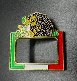 Mexican Flag Hat Pin